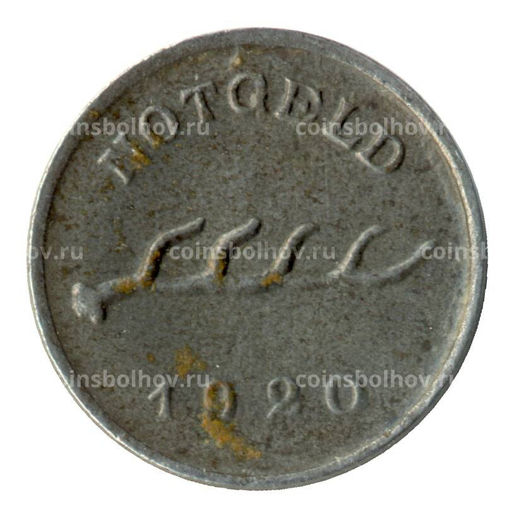 Монета 1 пфенниг 1920 года Германия  Нотгельд (Бад-Мергентхайм)