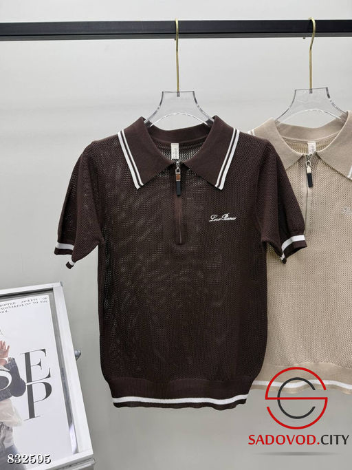 Футболка поло на полузамке - Bruno фото 3