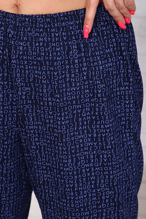 Костюм с бриджами, синий (909-1)