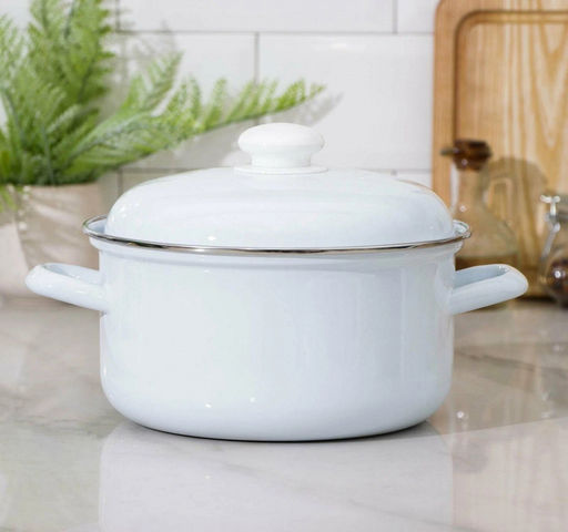 ЭМ_Кастрюля 3,0 л цил низкая с ОБОД арт 1512АП2 Лысьва