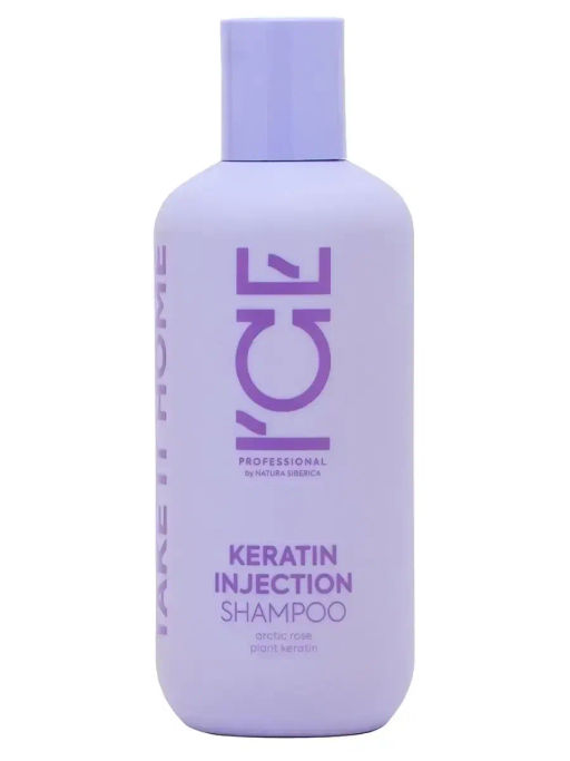 "NS" ICE Professional/ Home/ Keratin Injection/ Шампунь д/поврежд.волос Кератиновый 250мл