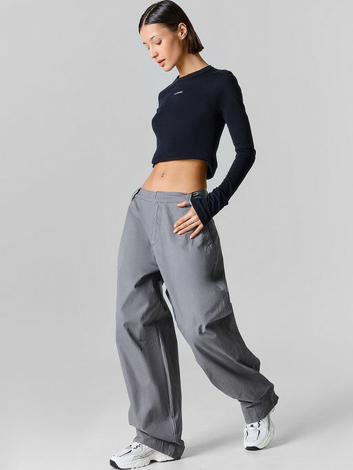 Брюки женские прямые серые - Mark formelle фото 4