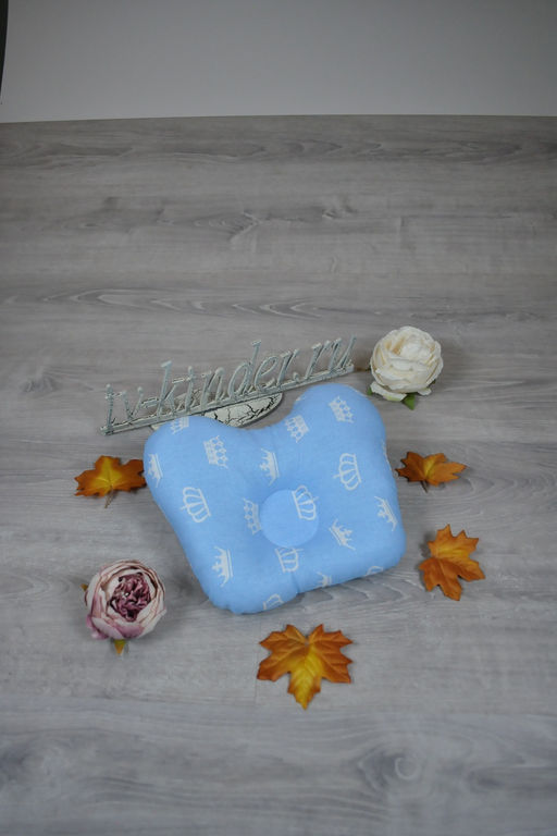 Подушка ортопедическая для новорожденного Бабочка