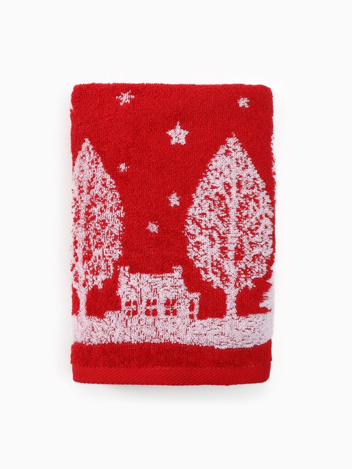 Полотенце махровое Этель. Снежный вечер, 50?90 см, хлопок 100%  фото 4