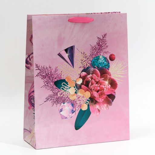 Пакет ламинированный вертикальный Волшебных моментов, L 31 40 11,5 см - Дарите счастье фото 3