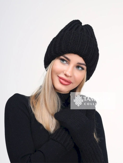 Комплект Нора (шапка + варежки) - Tamasha фото 4