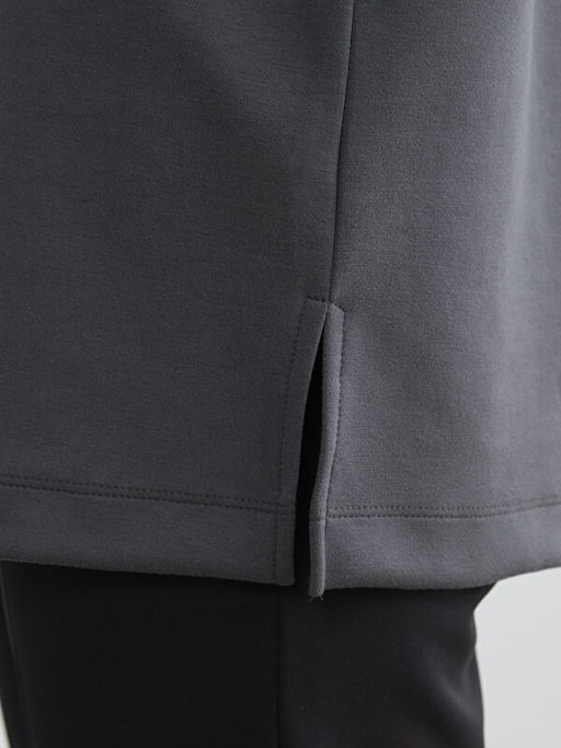 Bask?l? Oversize Kad?n Sweatshirt Tunik