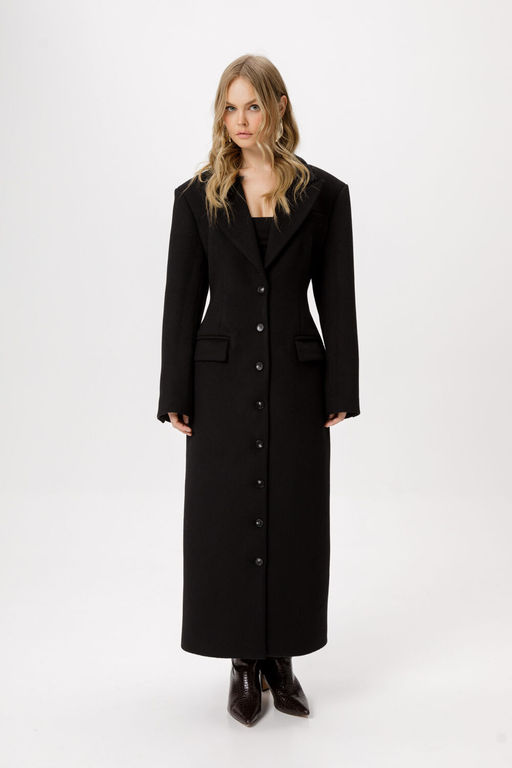 Пальто Pirs 6414-Р черный  фото 2