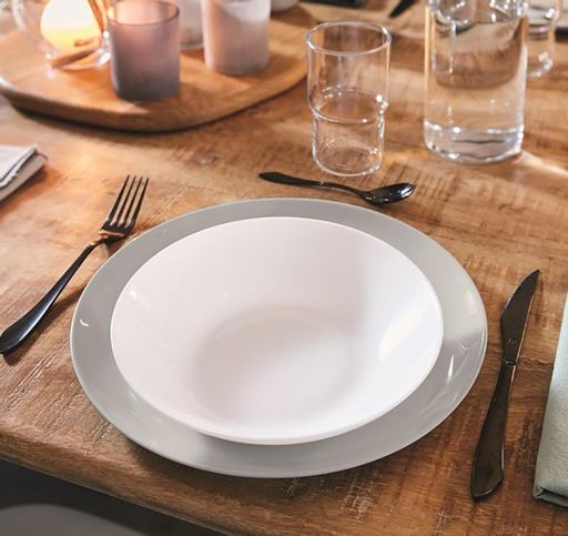 Тарелка обеденная ДИВАЛИ ГРАНИТ 25см - Luminarc фото 3