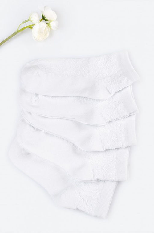 Ажурные носки для девочки 5 шт. Happyfox