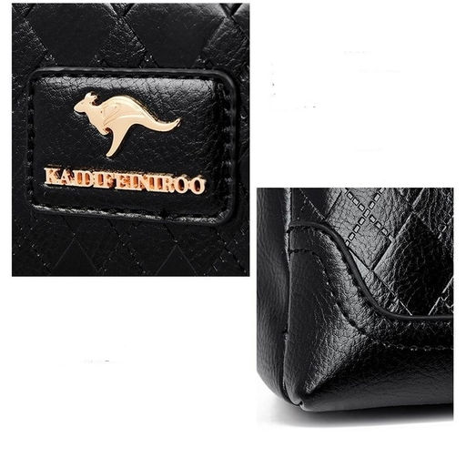 KAIDIFEINIROO Сумка женская с двумя ремнями 8725 фото 13