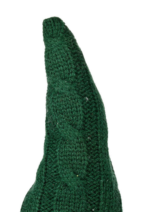 Фигура текстиль «Гном в зелёном» 42 см, 1 LED, от батареек AG13×3, свечение тёплое белое