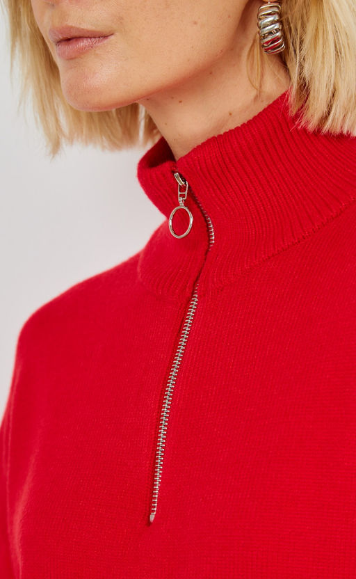 Джемпер FW-3519 red - Fine joyce фото 3
