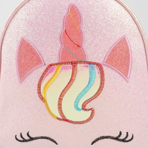 Рюкзак с блестками Единорог, цвет розовый - NAZAMOK KIDS фото 3