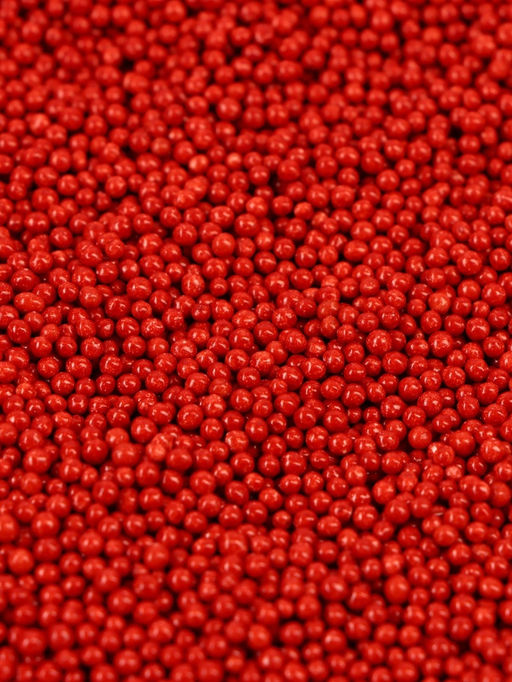 Посыпка кондитерская Бисер красный Пасха, 2 мм, 50 г
