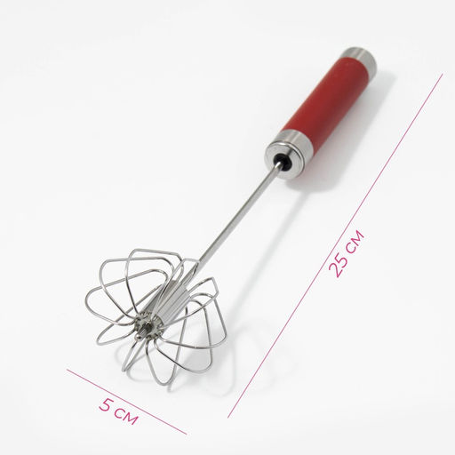 Цена за 2 шт. Миксер механический Доляна Color, 25 см, нержавеющая сталь, МИКС