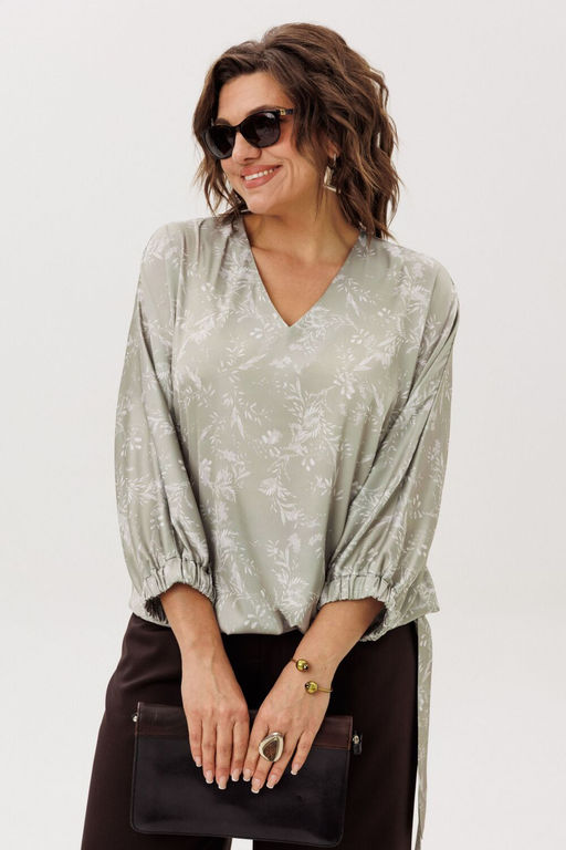 Блуза ANELLI 1662 Нефритовый свет  фото 2