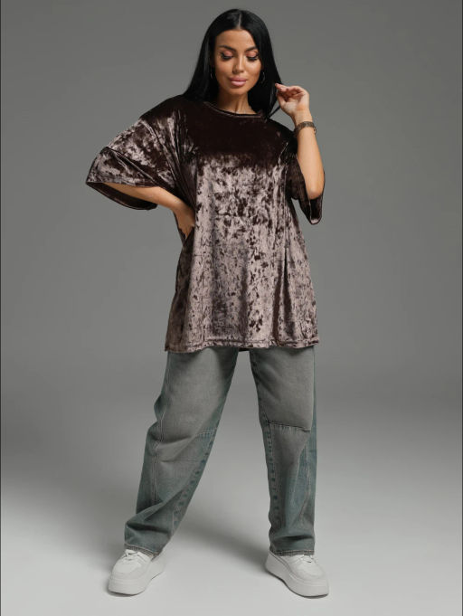 Марлен футболка женская (кофе)