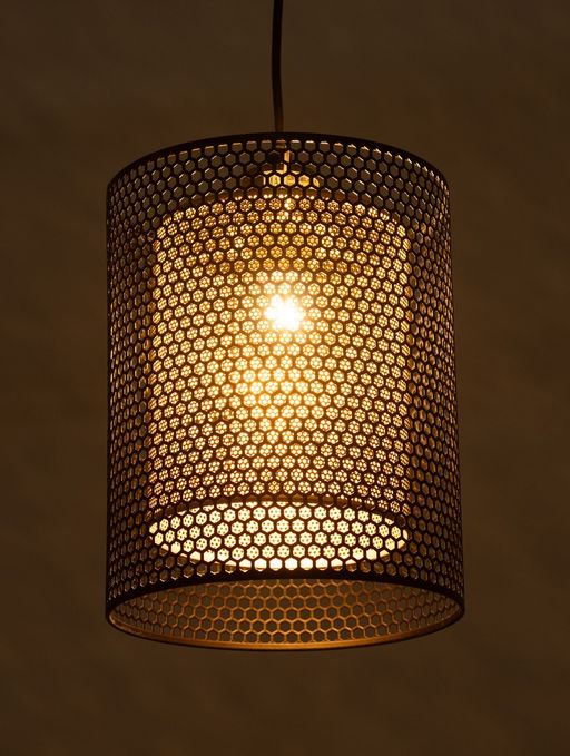 Светильник подвесной 10282/1, 1хE27, 60 Вт, чёрный