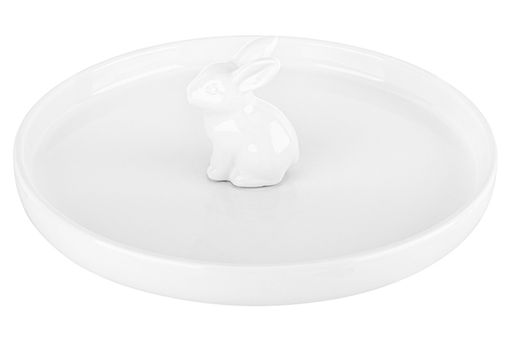 Блюдо с бортиком Кролик 22*22*7,4 см - Elan gallery фото 19