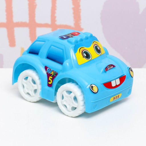 Цена за 2 шт. Машинка «Мультяшка», пластмассовая, легковая, 12×9×7 см, МИКС