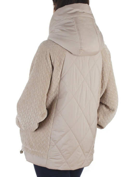 18518 BEIGE Куртка демисезонная женская