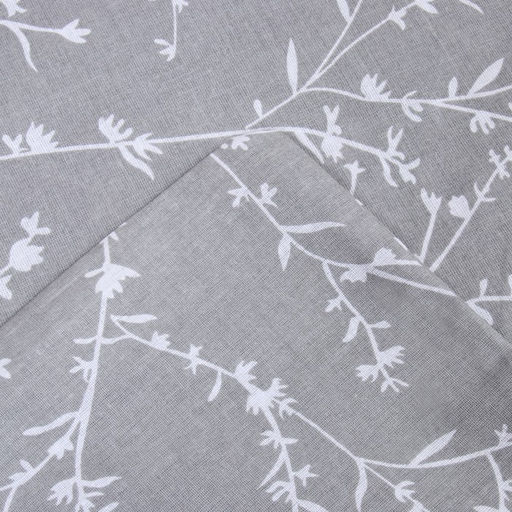 КПБ LoveLife 1.5 сп Ветви цв.серый, 147*210,150*215,70*70 -1 шт,100% хлопок,бязь 120 г/м2 10223  фото 4