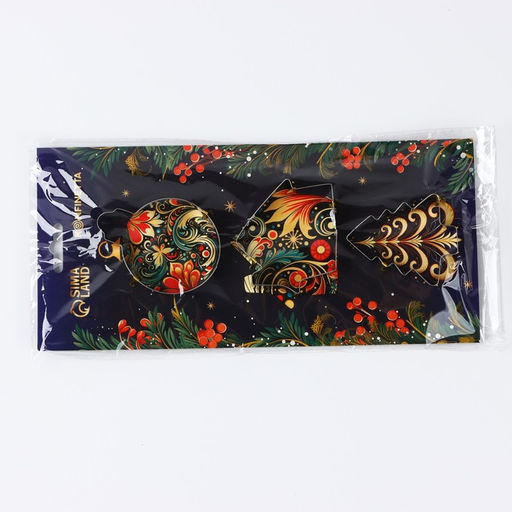 Формы для выпечки новогодние Игрушки, 3 шт. - KONFINETTA фото 6