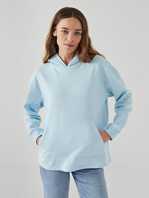 Oversize Kad?n Hoodie