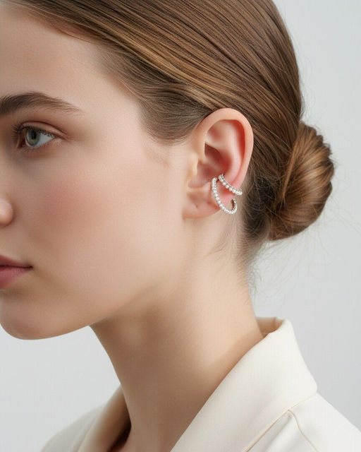 Серьги - кафф