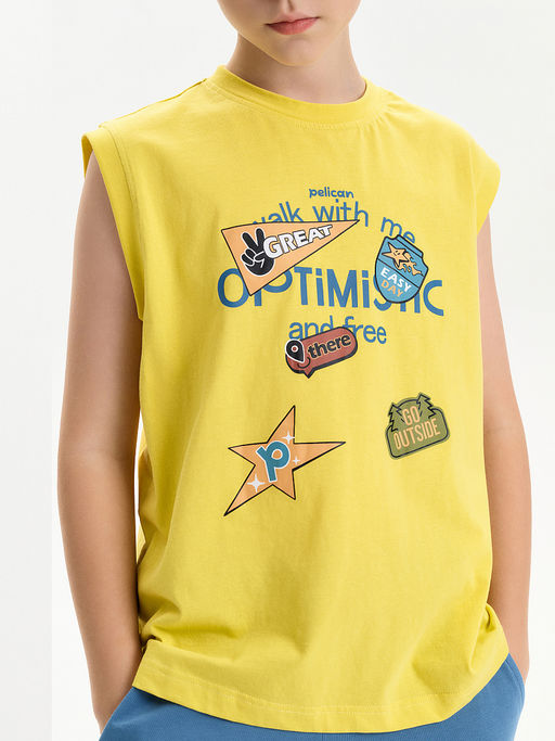 BFVV3387 Майка для мальчиков