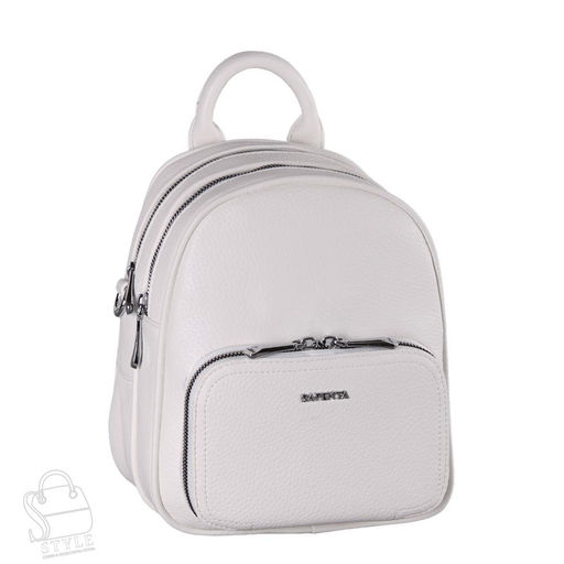 Рюкзак женский 670100 white Velina Fabbiano-Safenta/30 в Новосибирске