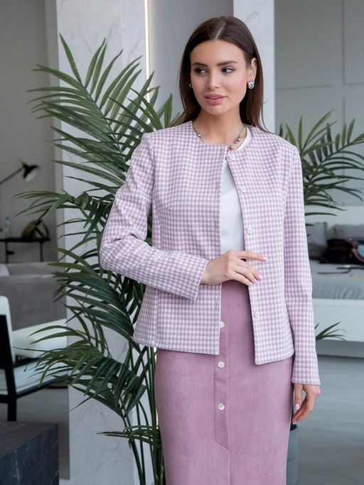 16-198 Жакет - Вишня фото 3