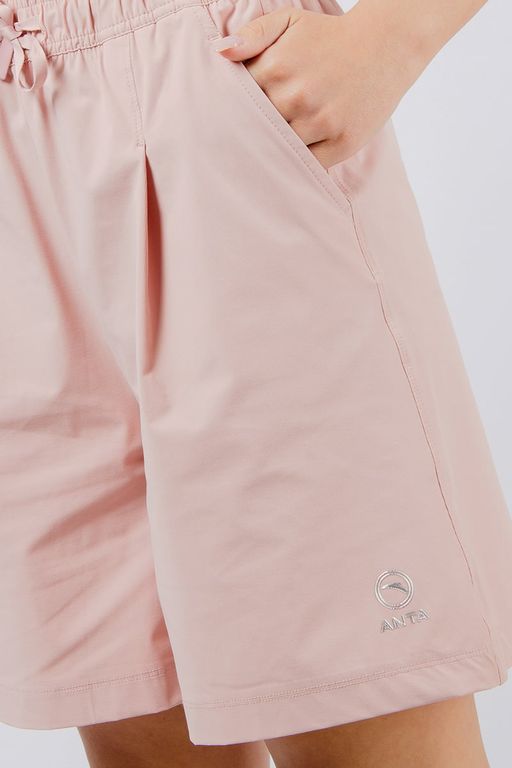 Шорты текстильные Розовый 862227527-1 - Anta фото 5