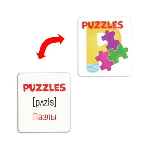 Обучающие карточки Мои первые слова на английском. Toys, 3+ - Лас играс фото 3