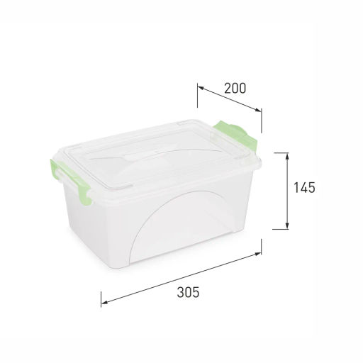 Контейнер прямоуг. с ручками 4,5л М419 - Альтернатива фото 8