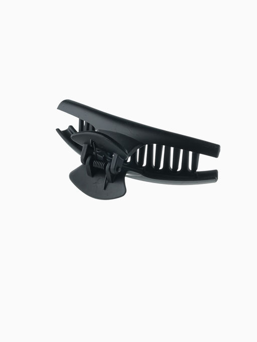 Цена за 12 шт. Крабик для волос «Матовый», классика дуга, 9.5 см, чёрный