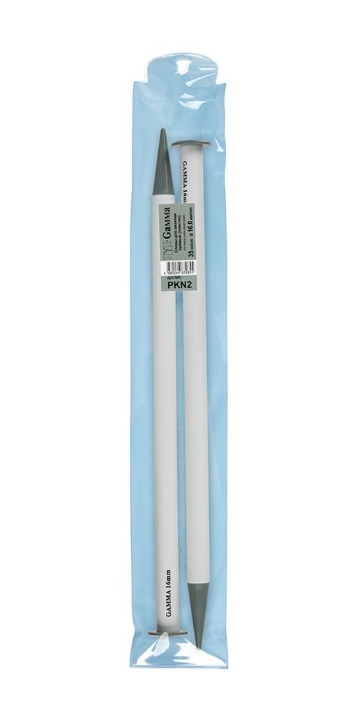 Спицы GAMMA прямые PKN2 пластик d 16.0 мм 35 см 2 шт