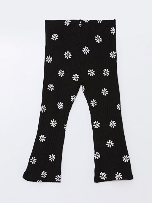 Beli Lastikli ?i?ekli ?spanyol Pa?a K?z Bebek Tayt