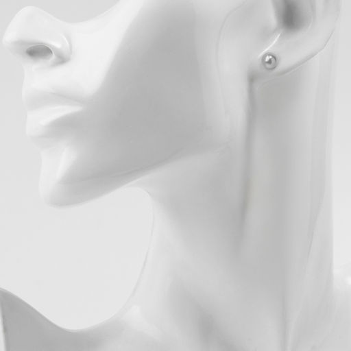 Набор 6 предметов: серьги 5 пар, 1 браслет Жемчужное солнце, белый в золоте - Qf фото 5