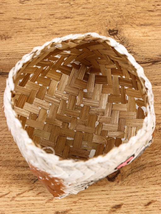 Корзинка «Кот», 8×8×13 см, бамбук