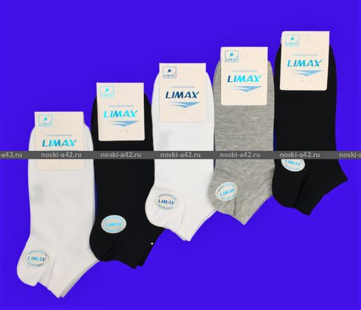 Цена за 12 пар. LIMAX носки мужские укороченные 61111В 41-44  фото 41