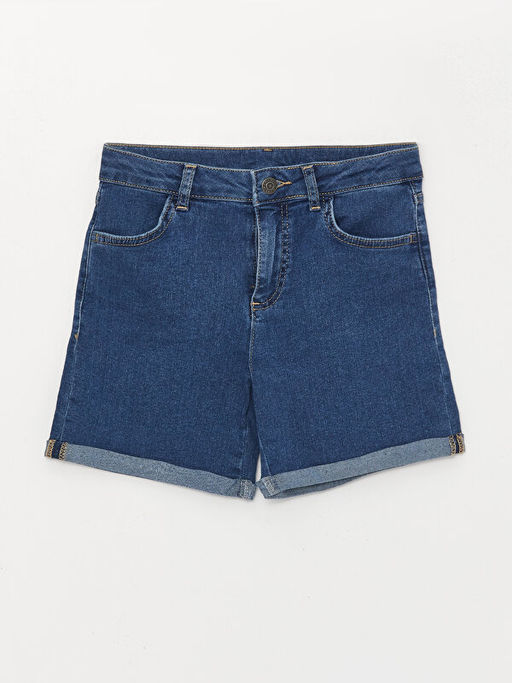 Basic K?z ?ocuk Jean ?ort