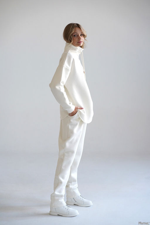 Толстовка с начёсом W800-90 - Mattiel фото 4