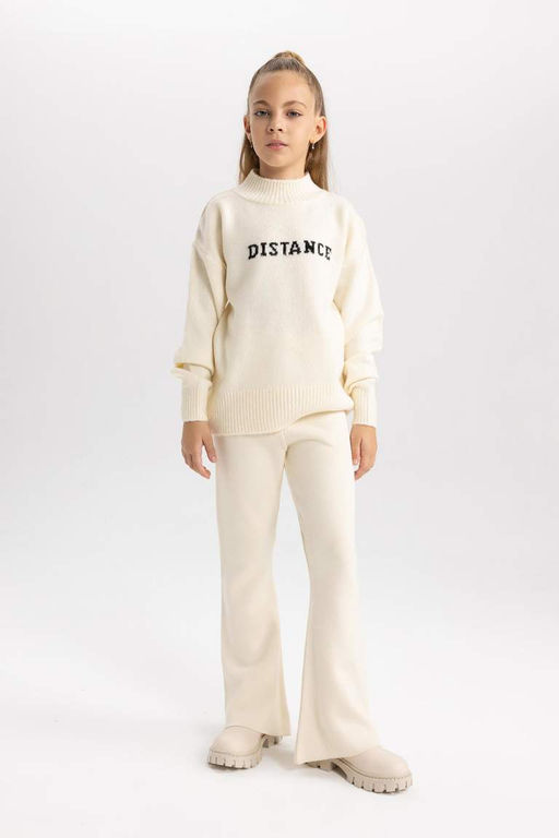 Расклешенные колготки для девочек - Defacto фото 4