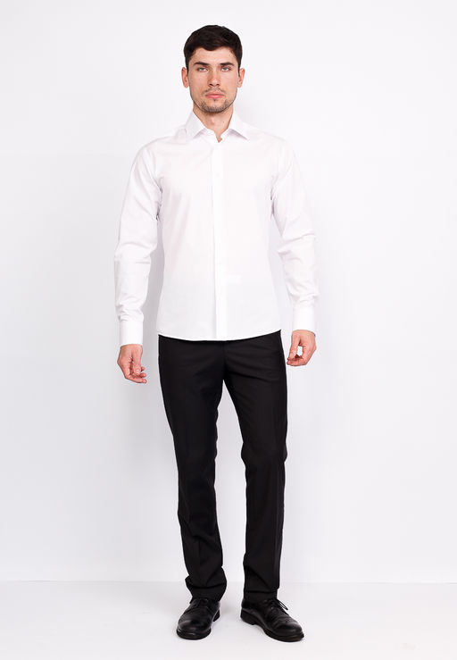 Сорочка мужская длинный рукав GREG 100/399/WHITE/ZV  фото 10