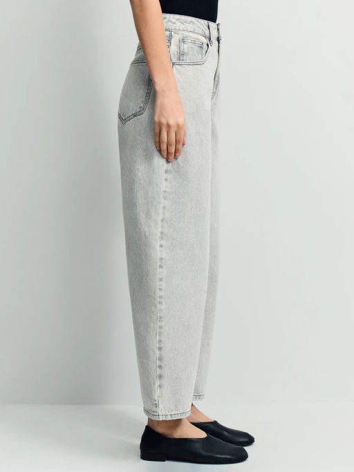 Джинсы barrel с высокой посадкой / Zarina  фото 3