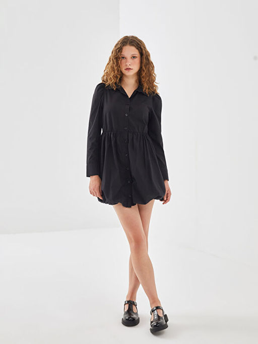 Poplin Kad?n G?mlek Elbise