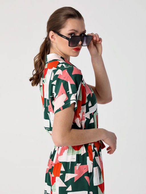 25206 Комбинезон зеленый