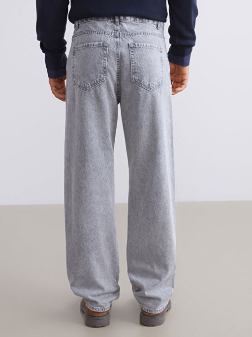 Baggy Fit Erkek Jean Pantolon